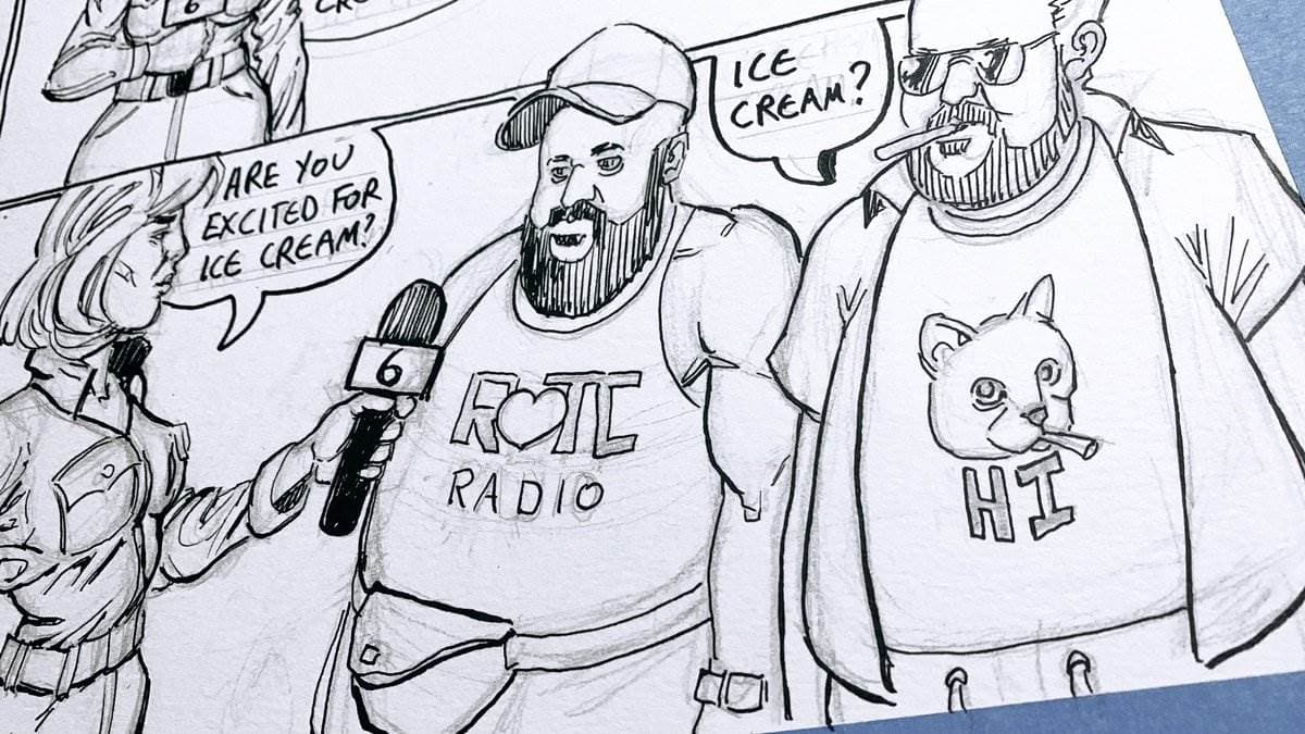 Cartoons, ROTC — cartoon by Ray Patrick