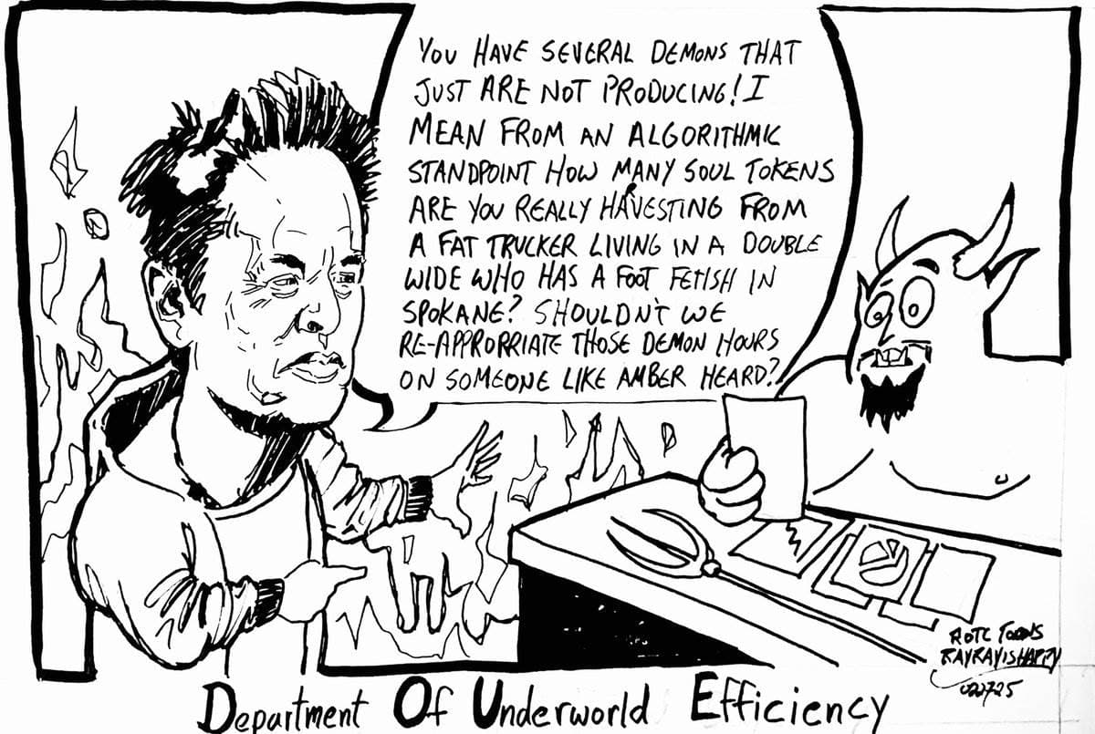 Cartoons, ROTC — cartoon by Ray Patrick
