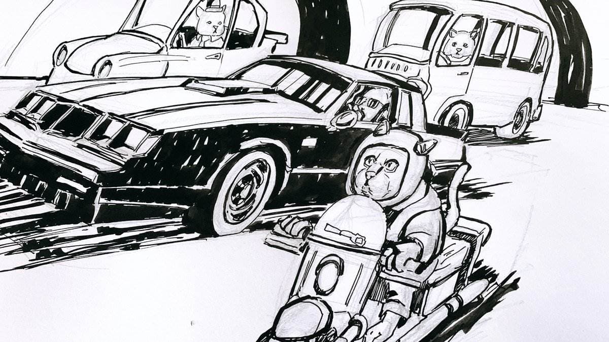 Kitty traffic