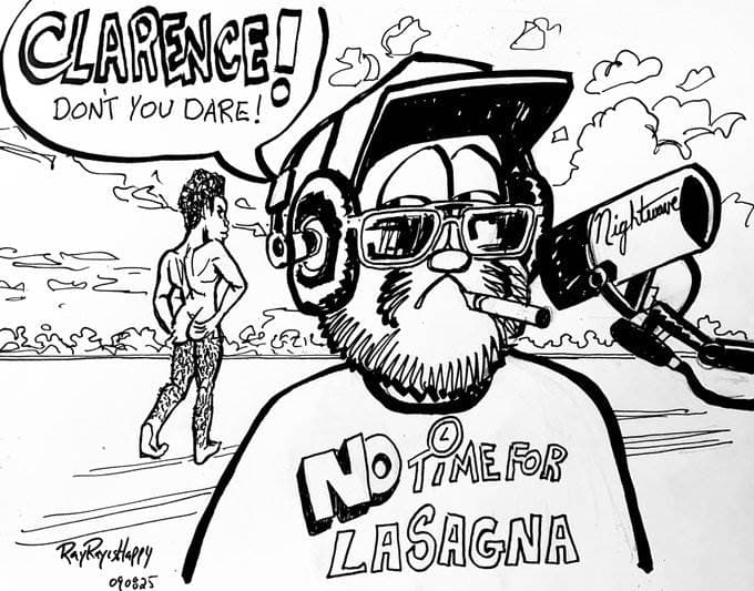 No time for lasagna