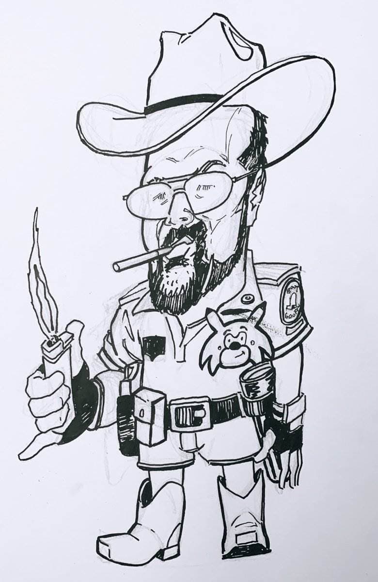 Pussy Wrangler, Mersh — picture by Ray Patrick