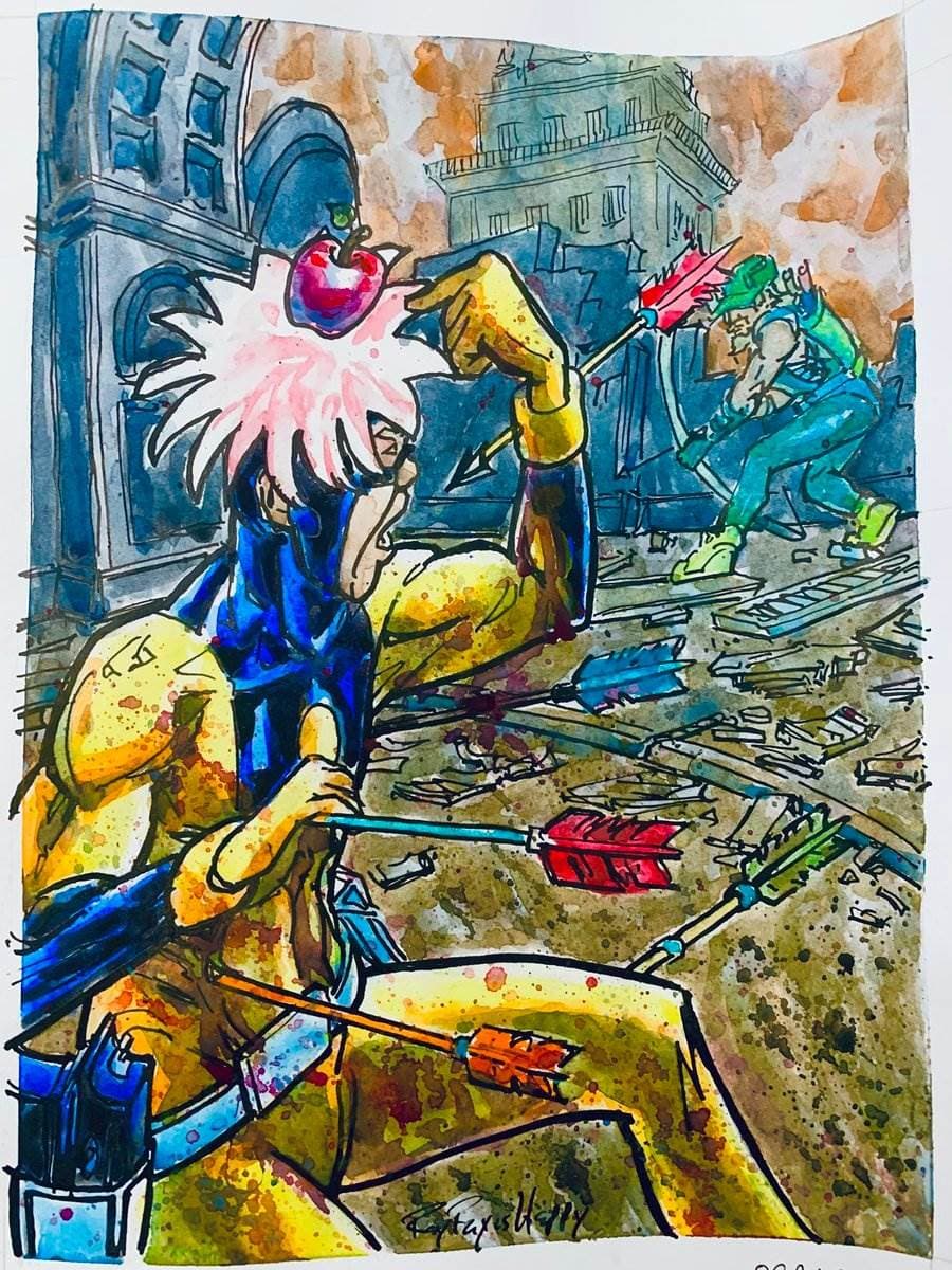 Superkiller vs Green Arrow, the original