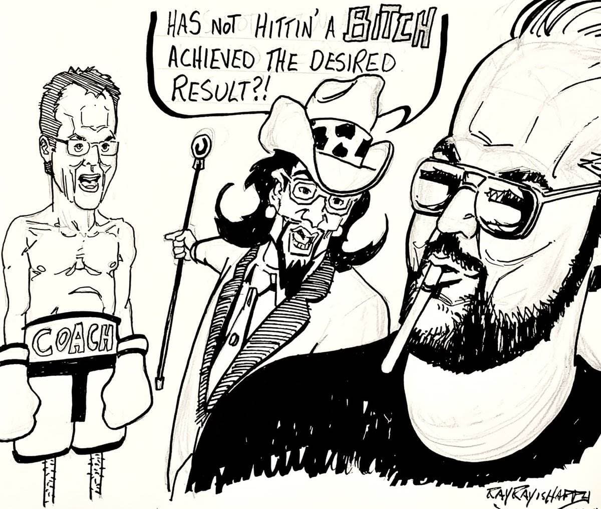 The boxing coach