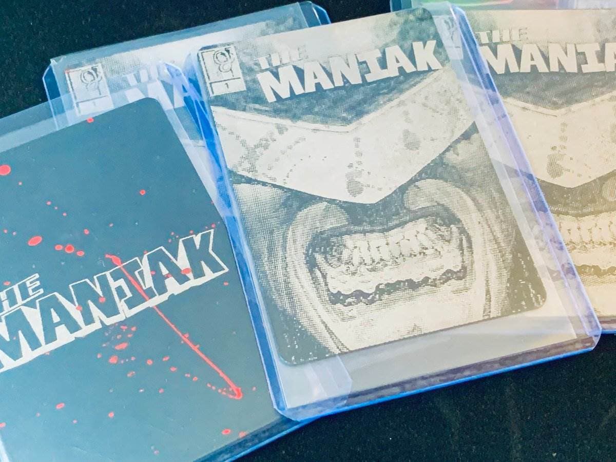 The Maniak metal cards