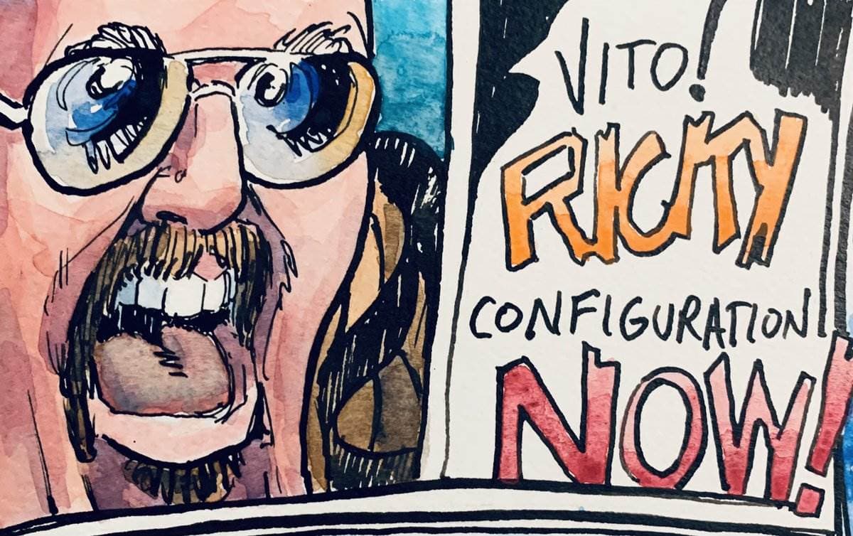 Comicsgate, BPITU, Dick Masterson — picture by Ray Patrick