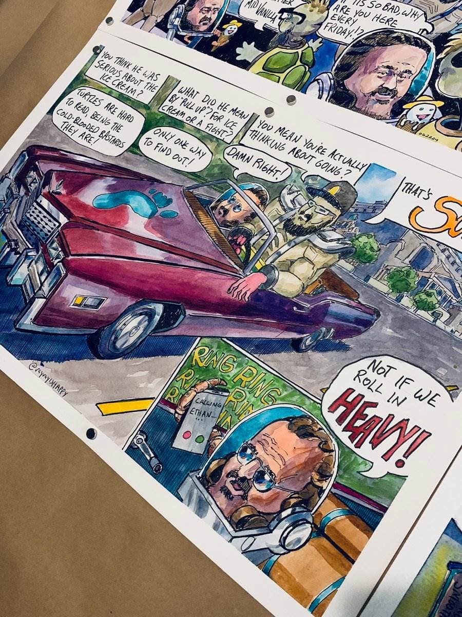 Comicsgate, Dick Masterson, Vito — picture by Ray Patrick