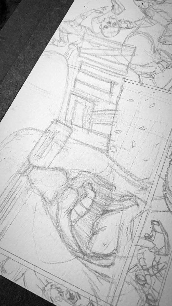 D Tractor, page 21 in pencil — the minigun