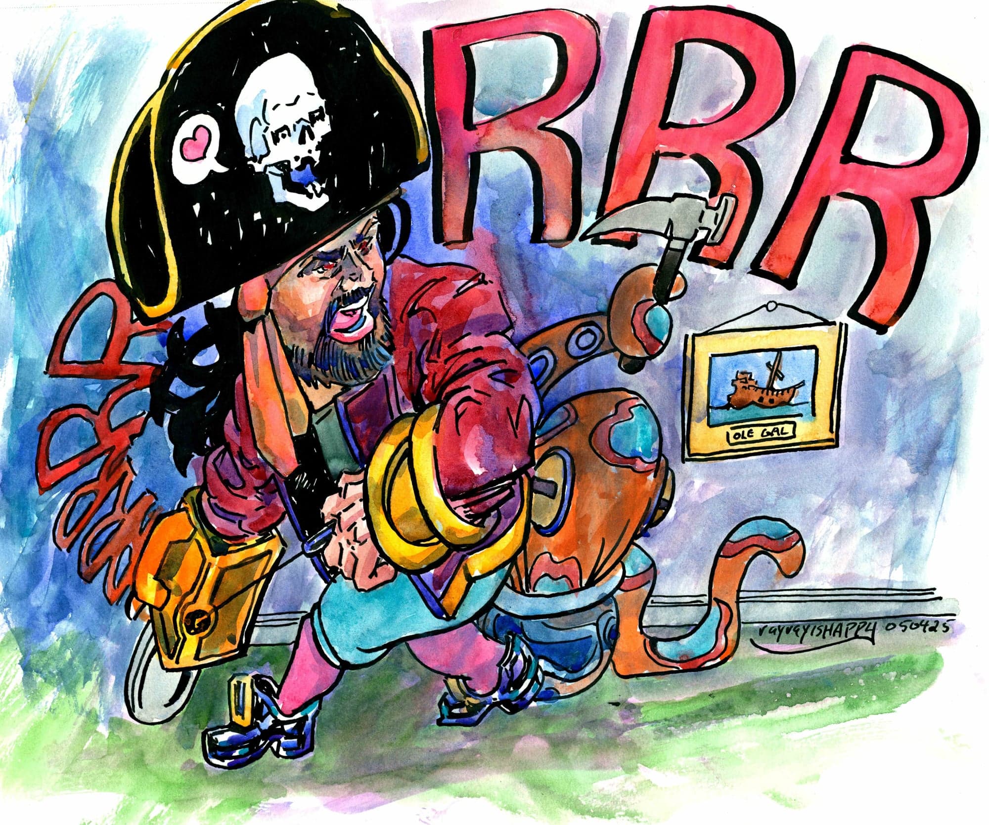 pirate dick 4 color