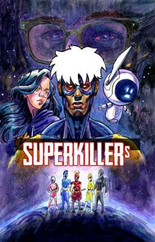 Superkillers Vol 1, the printed cover