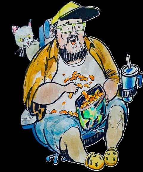 Vito — watercolor painting by Ray Patrick