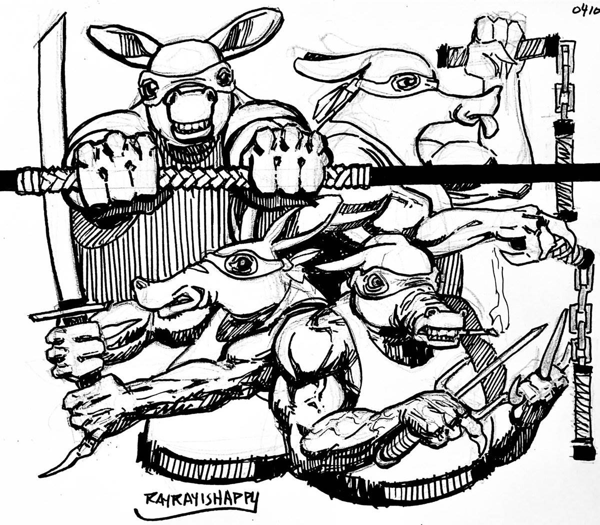 Aardvarks in the ring, 2025 — cartoon by Ray Patrick