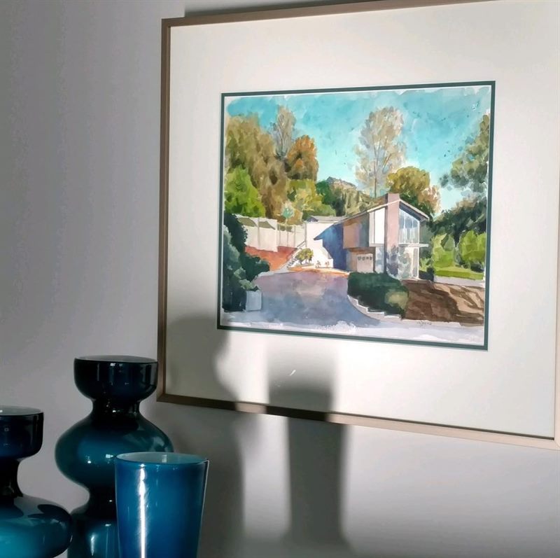 Architecture — watercolor painting by Ray Patrick