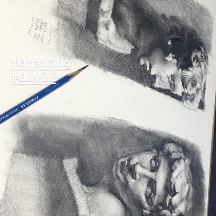 pencil drawing by Ray Patrick