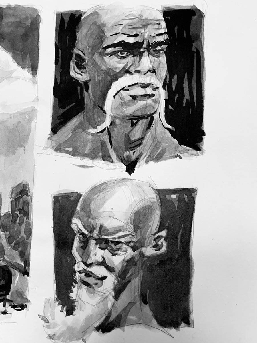 pencil drawing by Ray Patrick