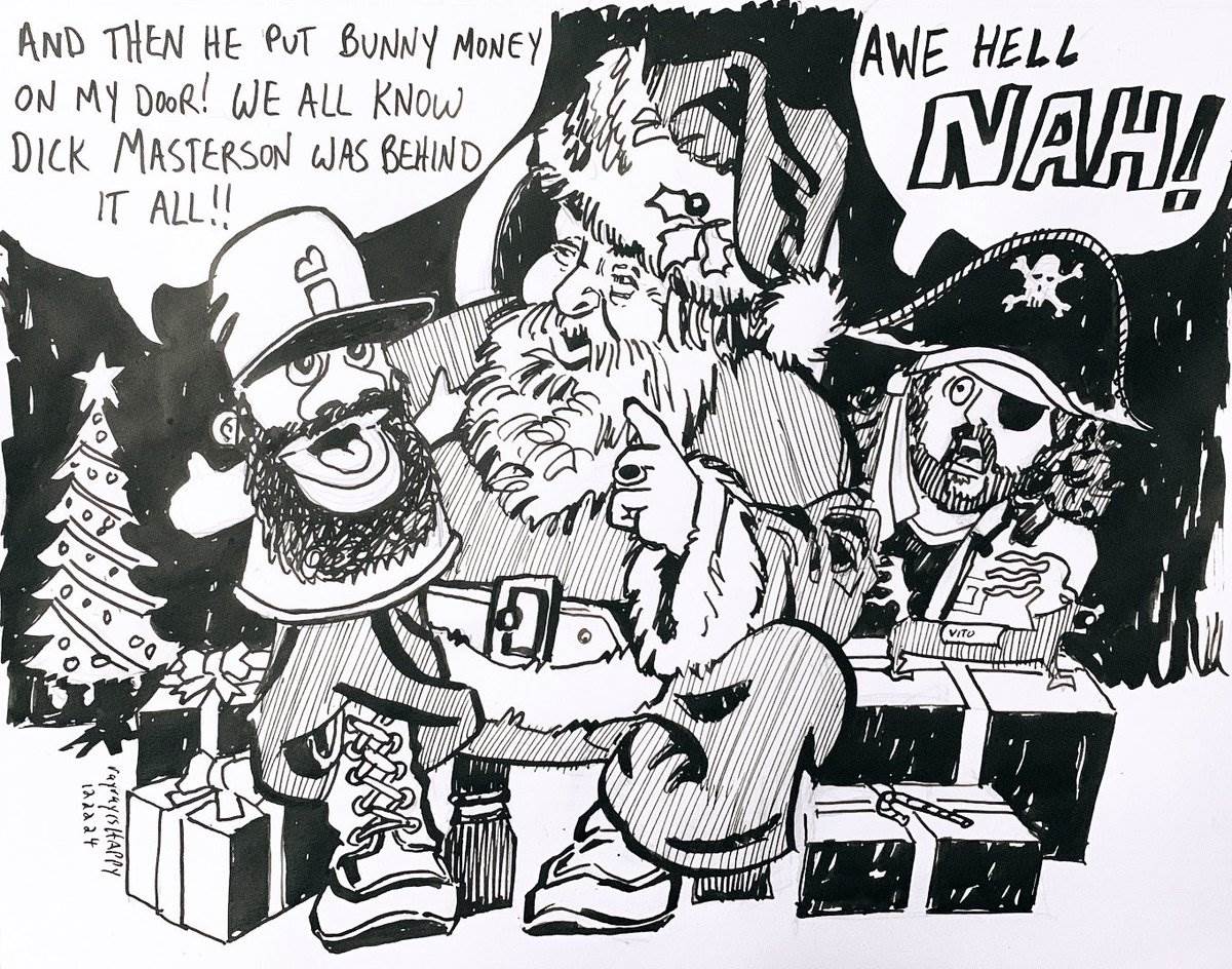 Cartoons, BPITU, Comicsgate — ink cartoon by Ray Patrick