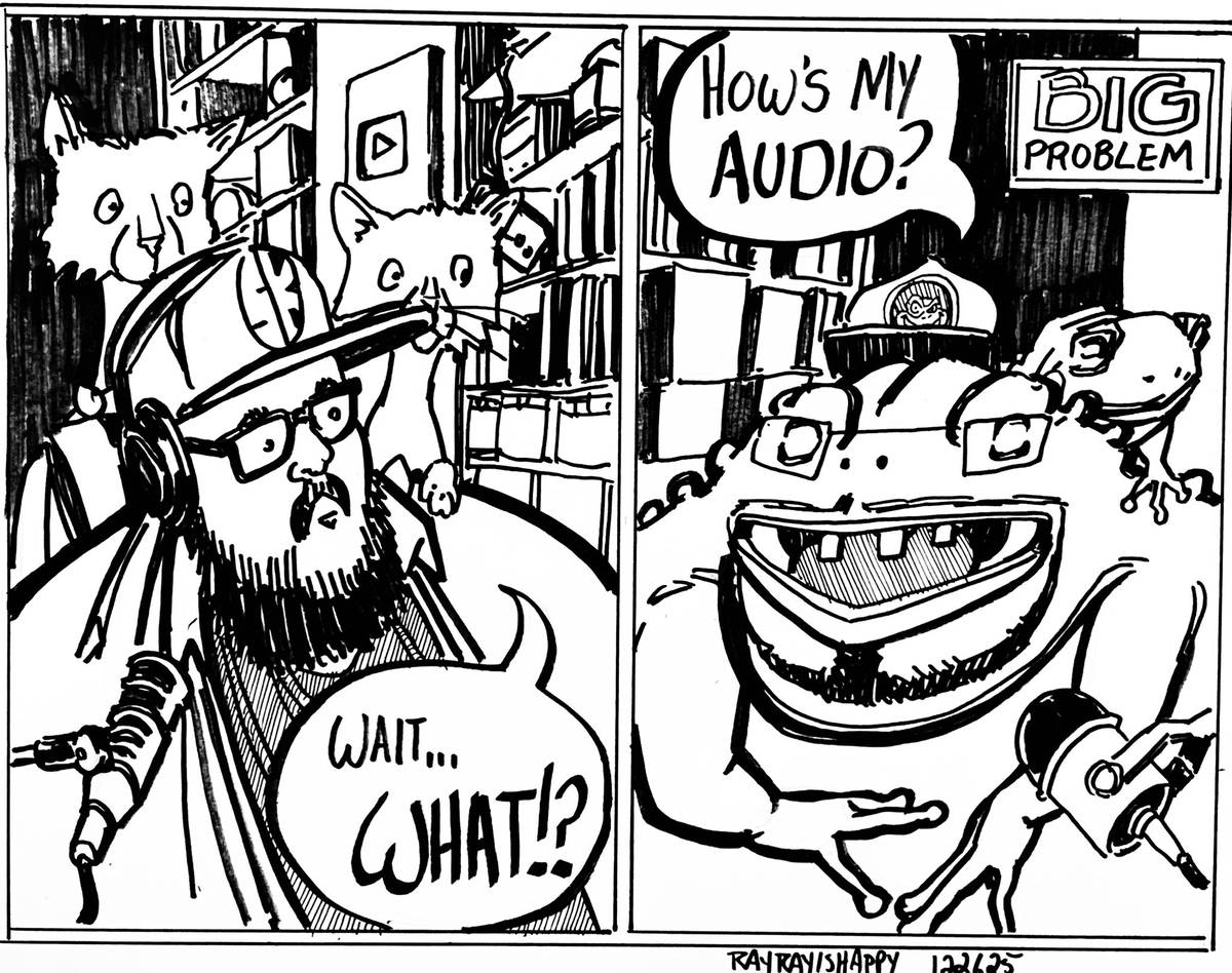 Cartoons, BPITU, Vito — ink cartoon by Ray Patrick