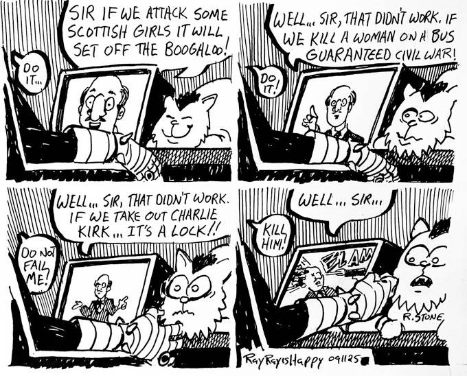 Cartoons — cartoon by Ray Patrick