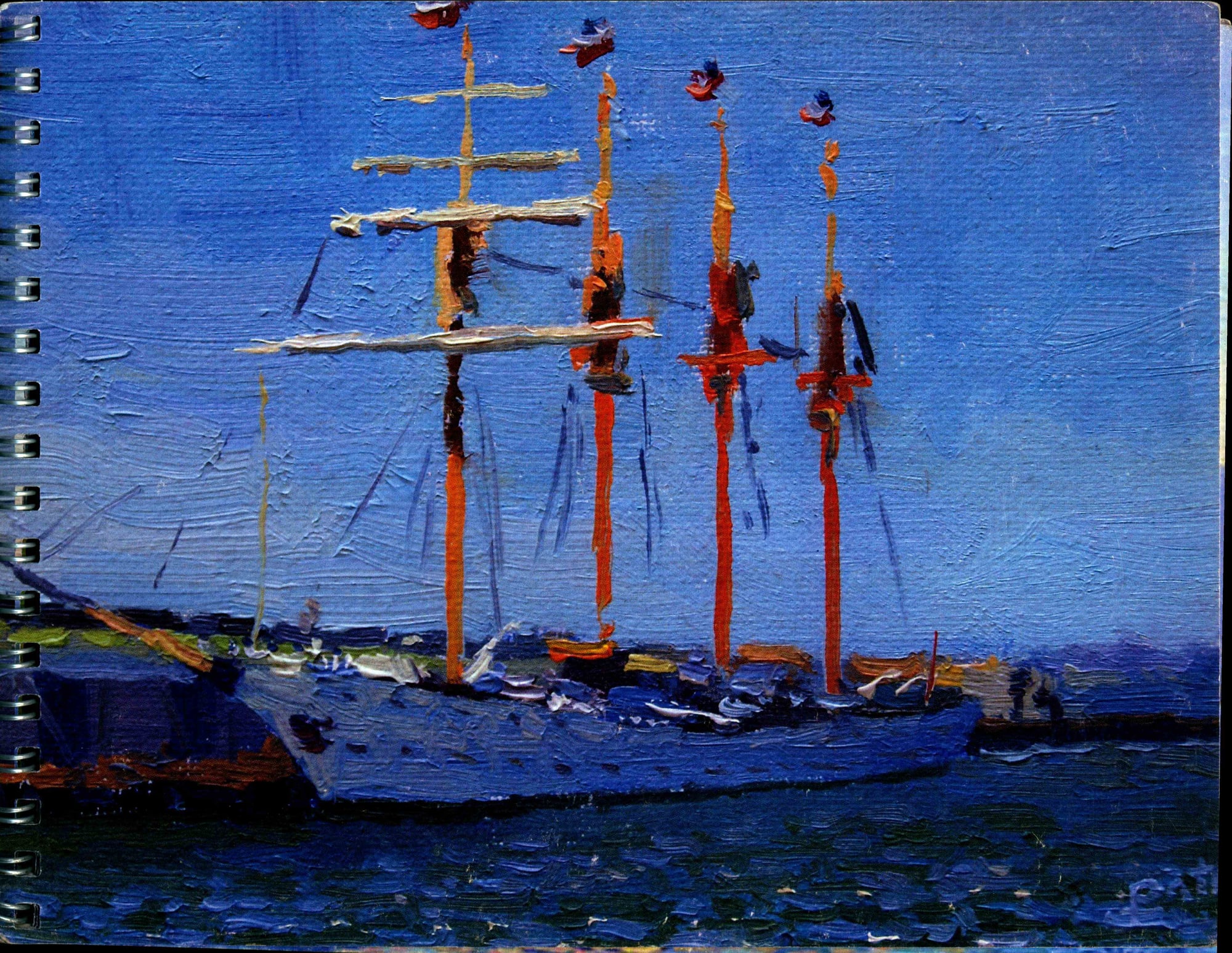 cat 1, 2026 — oil painting by Ray Patrick