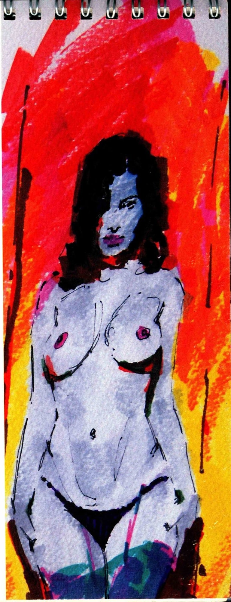 cat 20, 2026 — marker painting by Ray Patrick