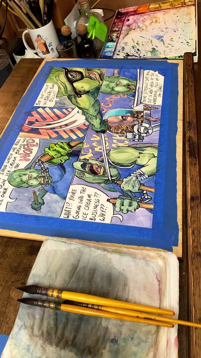 D Tractor, page 3 on the board, 2024 — photograph by Ray Patrick