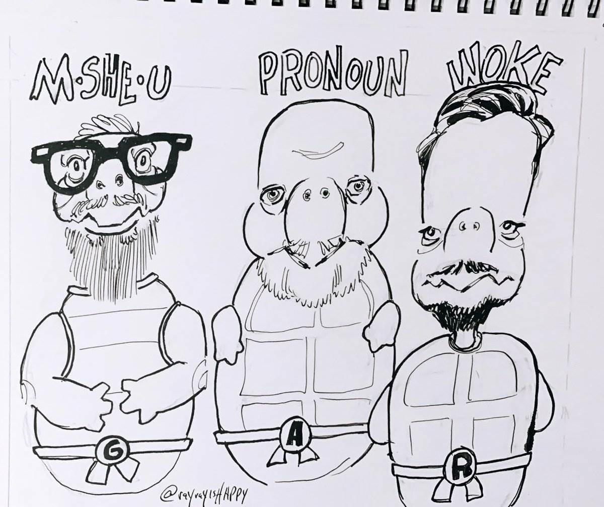 D Tractor, the turtles, three designs, 2024 — picture by Ray Patrick