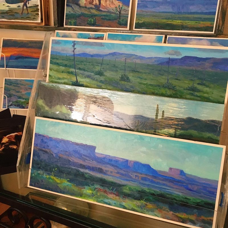 Landscapes, Desert — oil painting by Ray Patrick