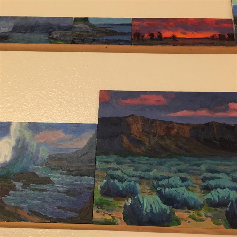 Landscapes, Desert — oil painting by Ray Patrick
