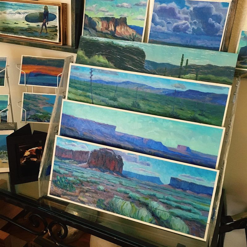 Landscapes, Desert — oil painting by Ray Patrick