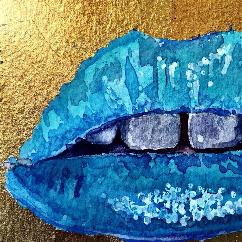 Fashion — watercolor painting by Ray Patrick