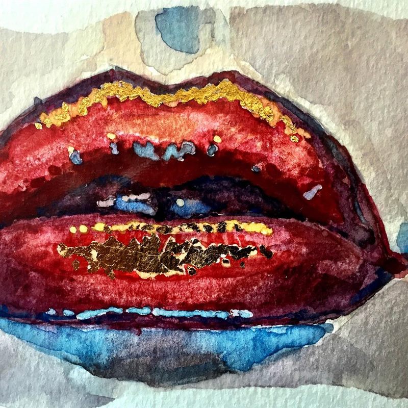 Fashion — watercolor painting by Ray Patrick
