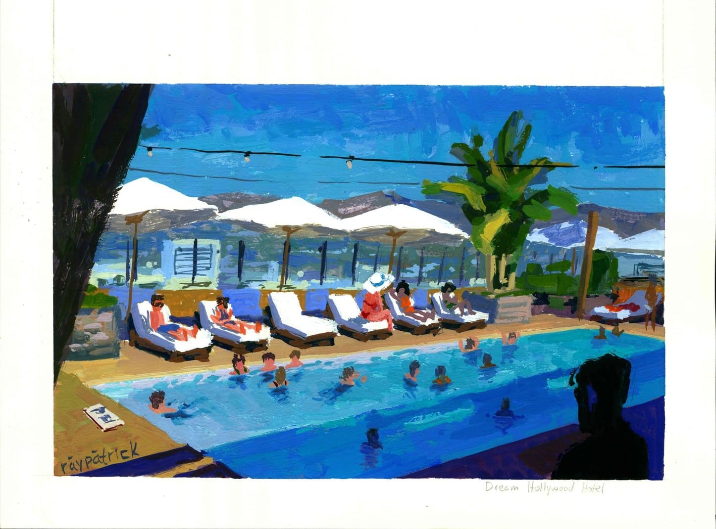 gouache 1, 2026 — gouache painting by Ray Patrick