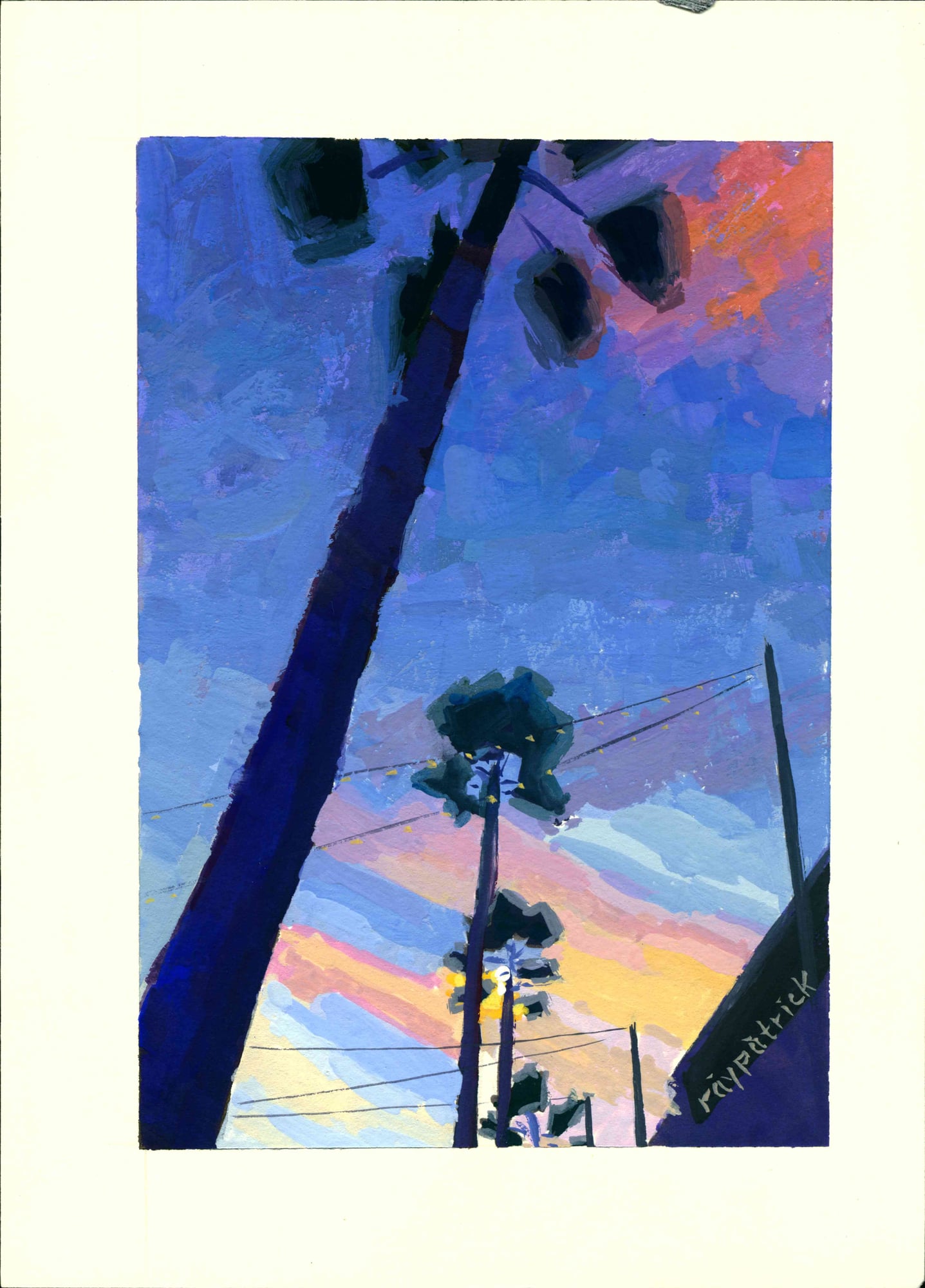 gouache 6, 2026 — gouache painting by Ray Patrick