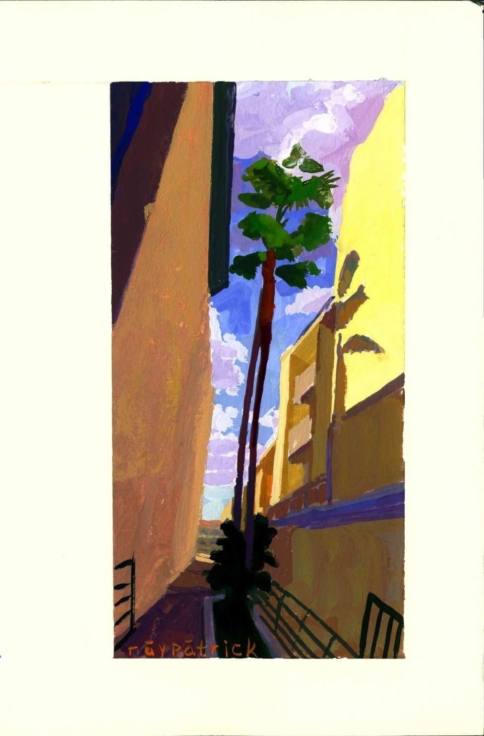 gouache 7 (2), 2026 — gouache painting by Ray Patrick