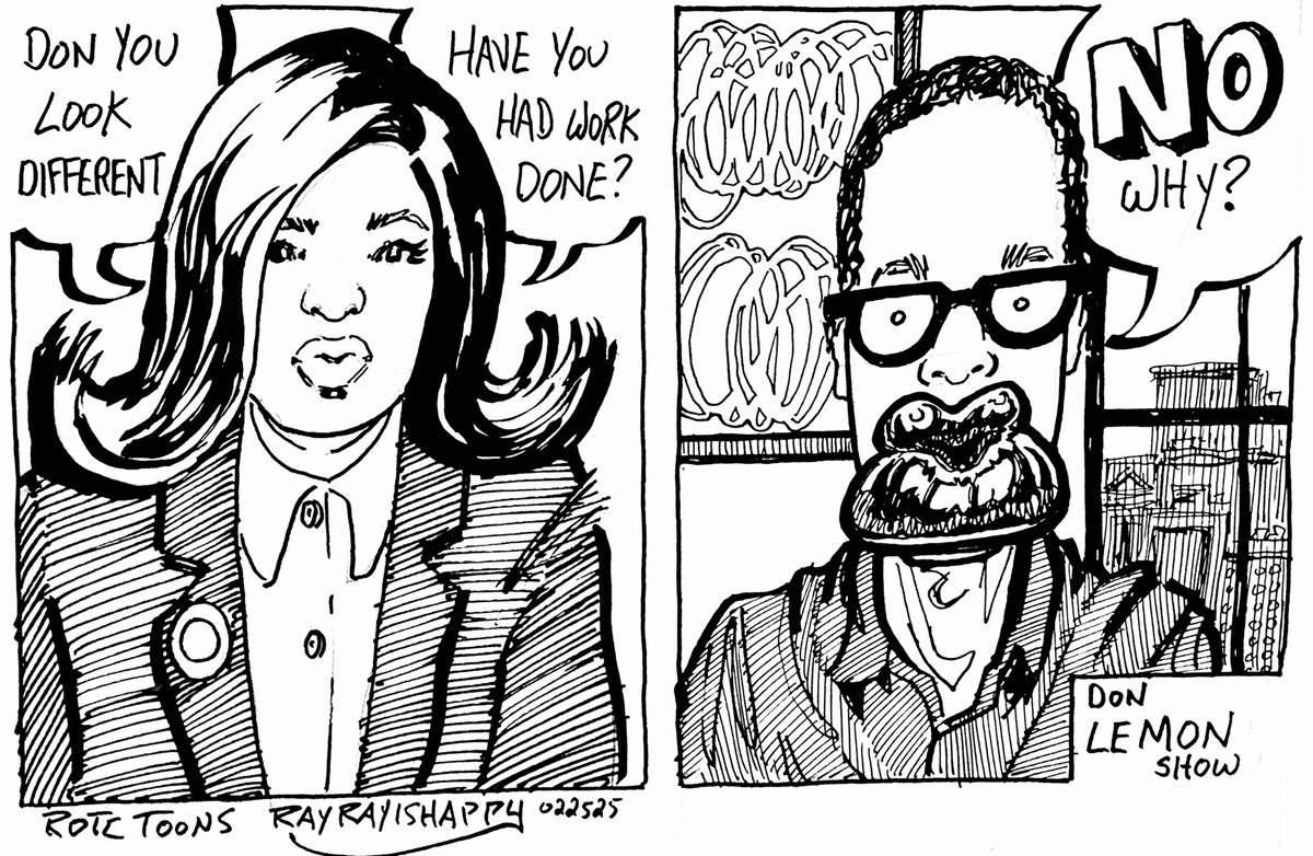 Have you had work done, 2025 — cartoon by Ray Patrick