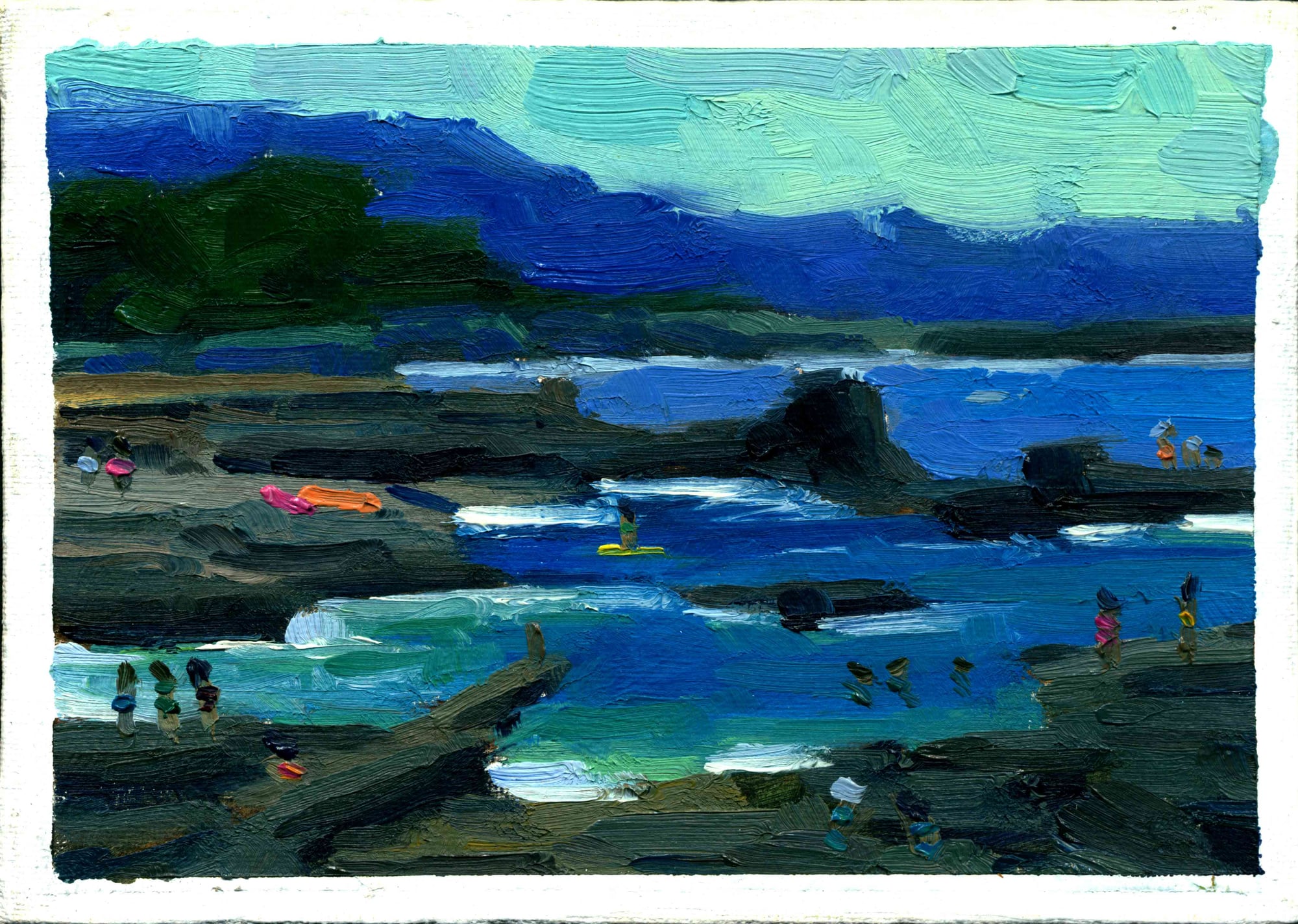 La Jolla 7 5 oil 600 yes seascape, 2026 — oil painting by Ray Patrick