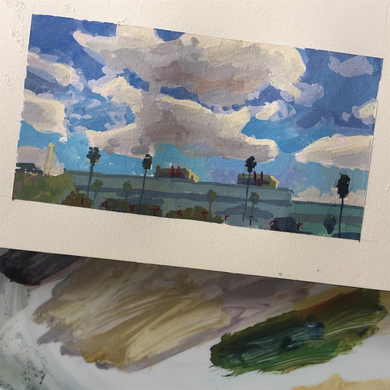 Landscapes — watercolor painting by Ray Patrick