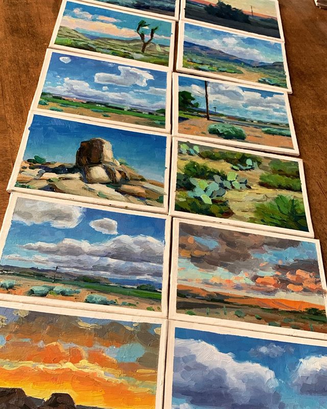Landscapes — oil painting by Ray Patrick