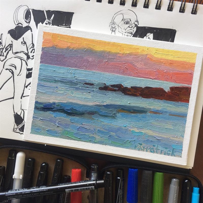 Landscapes, Seascapes — oil painting by Ray Patrick