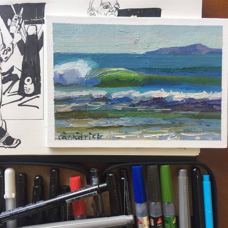 Landscapes, Seascapes — oil painting by Ray Patrick
