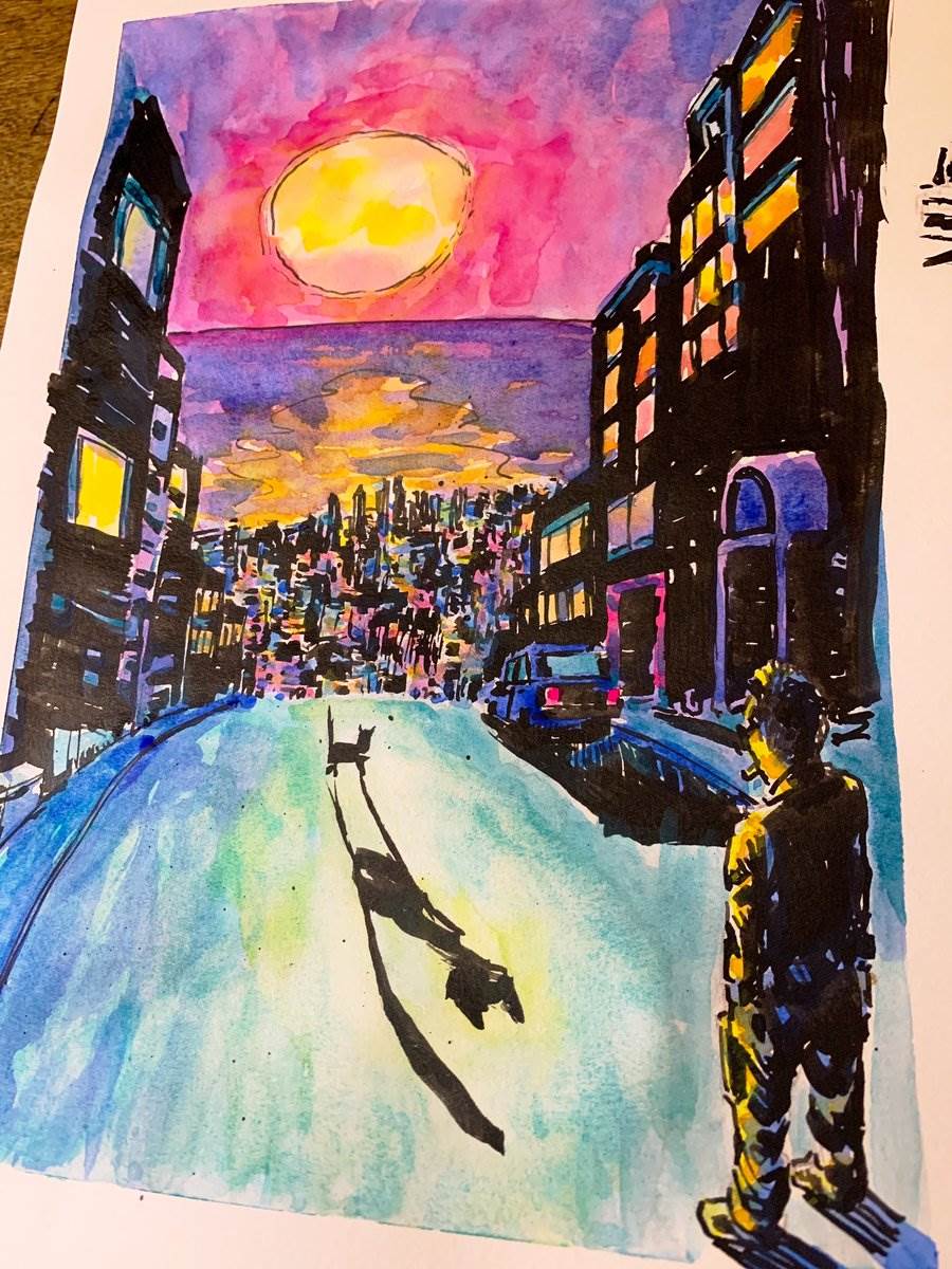Miami cat crossing, 2024 — cartoon by Ray Patrick