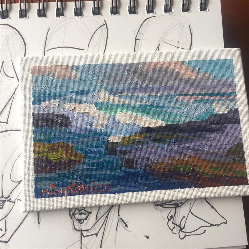 Seascapes — oil painting by Ray Patrick
