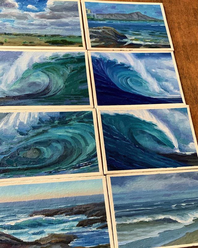 Seascapes — oil painting by Ray Patrick