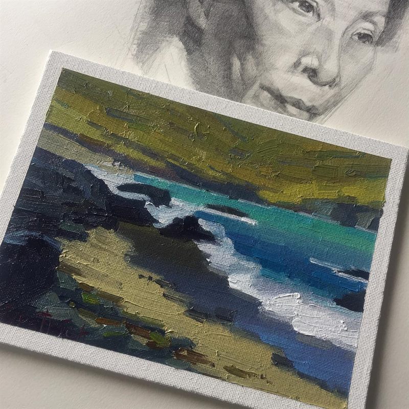 Seascapes — oil painting by Ray Patrick