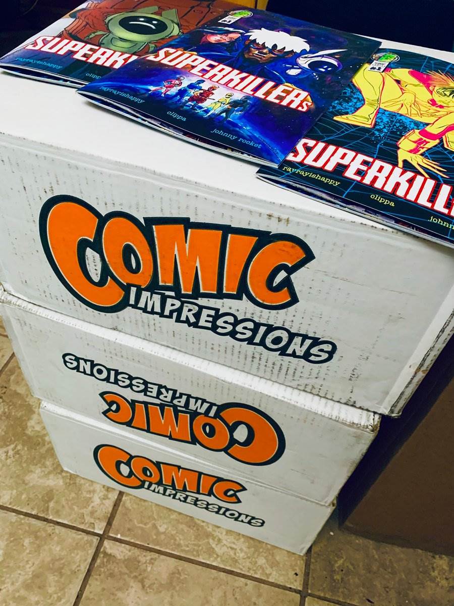 Superkillers, boxed, 2026 — photograph by Ray Patrick